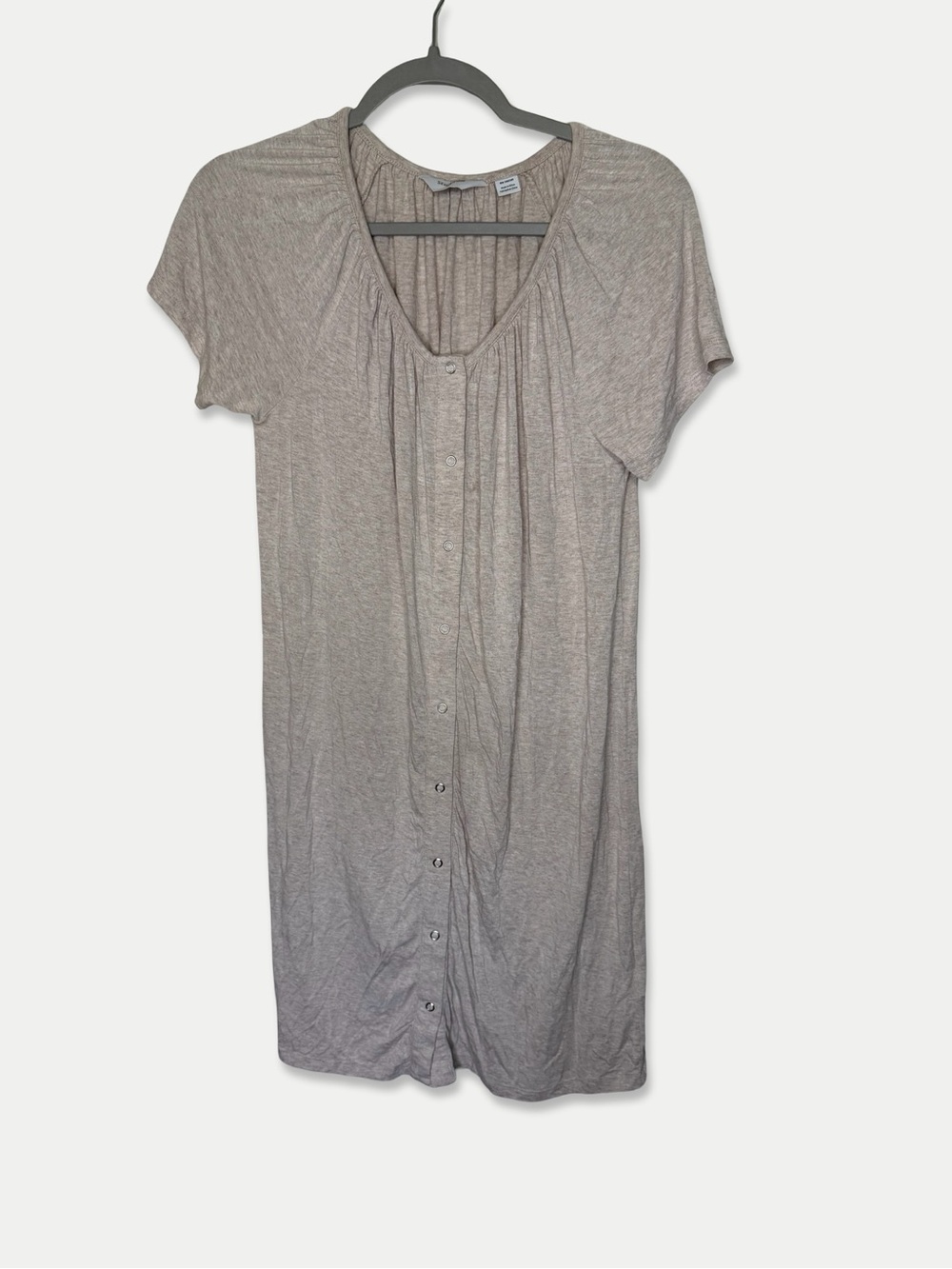 Seraphine Maternity Dress XS Beige GUC